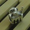 Europenan style Beads. Fashion jewelry findings. Animal 13x11mm, Hole size:4.5mm. Sold by Bag
