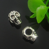 Europenan style Beads. Fashion jewelry findings. skeleton 12x7.5mm, Hole size:4.5mm. Sold by Bag
