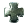 beads. Fashion Zinc Alloy jewelry findings. Cross 8x8mm. Sold by Bag

