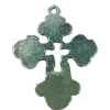 Pendant. Fashion Zinc Alloy jewelry findings. Cross 63x48mm. Sold by PC
