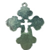 Pendant. Fashion Zinc Alloy jewelry findings. Cross 63x48mm. Sold by PC