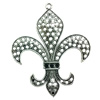 Pendant. Fashion Zinc Alloy jewelry findings. Anchor 78x62mm. Sold by PC

