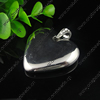 Zinc Alloy Pendant With Crystal Beads. A Grade. Fashion Jewelry Findings. Heart 50x48x11mm. Sold by PC
