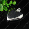 Zinc Alloy Pendant With Crystal Beads. A Grade. Fashion Jewelry Findings. Heart 50x48x11mm. Sold by PC