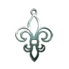 Pendant. Fashion Zinc Alloy jewelry findings. Anchor 46x30mm. Sold by Bag