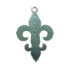 Pendant. Fashion Zinc Alloy jewelry findings. Anchor 46x27mm. Sold by Bag
