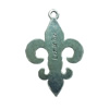 Pendant. Fashion Zinc Alloy jewelry findings. Anchor 46x27mm. Sold by Bag