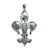 Pendant. Fashion Zinc Alloy jewelry findings. Anchor 85x50mm. Sold by PC
