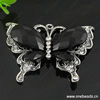 Zinc Alloy Pendant with Crystal beads and Resin beads. Fashion Jewelry Findings. Animal 51x66mm. Sold by PC