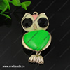 Zinc Alloy enamel Pendant. Fashion Jewelry Findings. Animal 66x31mm. Sold by PC
