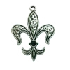 Pendant. Fashion Zinc Alloy jewelry findings. Anchor 43x33mm. Sold by Bag