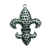 Pendant. Fashion Zinc Alloy jewelry findings. Anchor 48x35mm. Sold by Bag