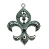 Pendant. Fashion Zinc Alloy jewelry findings. Anchor 73x58mm. Sold by PC