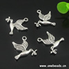 Pendant. Fashion Zinc Alloy jewelry findings. Animal 24x24mm. Sold by KG
