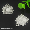 Pendant. Fashion Zinc Alloy jewelry findings. Clock 24x30mm. Sold by Bag
