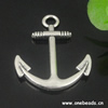 Pendant. Fashion Zinc Alloy jewelry findings. Anchor 31x25mm. Sold by Bag
