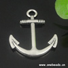 Pendant. Fashion Zinc Alloy jewelry findings. Anchor 31x25mm. Sold by Bag