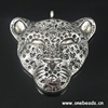Pendant. Fashion Zinc Alloy jewelry findings. Animal 41x44mm. Sold by Bag
