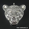 Pendant. Fashion Zinc Alloy jewelry findings. Animal 41x44mm. Sold by Bag