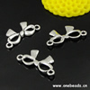 Connector. Fashion Zinc Alloy jewelry findings. Bowknot 23x12mm. Sold by KG

