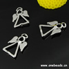 Beads. Fashion Zinc Alloy jewelry findings. Angel 26x19mm.Hole：2mm Sold by KG
