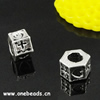 Europenan style Beads. Fashion jewelry findings. 6.5x8.5mm, Hole size:5mm. Sold by Bag

