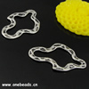 Connector. Fashion Zinc Alloy jewelry findings. 21x33.5mm. Sold by Bag
