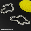 Connector. Fashion Zinc Alloy jewelry findings. 21x33.5mm. Sold by Bag