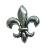 Pendant. Fashion Zinc Alloy jewelry findings. Anchor 20x15mm. Sold by Bag