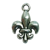 Pendant. Fashion Zinc Alloy jewelry findings. Anchor 18x12mm. Sold by Bag