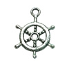 Pendant. Fashion Zinc Alloy jewelry findings. Whee 18x15mm. Sold by Bag
