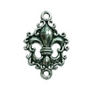 Connector. Fashion Zinc Alloy jewelry findings. Anchor 20x13mm. Sold by Bag
