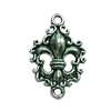 Connector. Fashion Zinc Alloy jewelry findings. Anchor 20x13mm. Sold by Bag