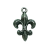 Pendant. Fashion Zinc Alloy jewelry findings. Anchor 23x15mm. Sold by Bag