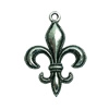 Pendant. Fashion Zinc Alloy jewelry findings. Anchor 30x22mm. Sold by Bag