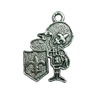 Pendant. Fashion Zinc Alloy jewelry findings. Anchor 28x28mm. Sold by Bag
