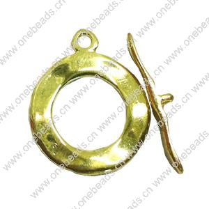 Clasps. Fashion Zinc Alloy jewelry findings. Loop:24x19mm Bar:24x5mm Sold by KG