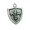 Pendant. Fashion Zinc Alloy jewelry findings. Anchor 22x15mm. Sold by Bag