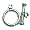 Clasps. Fashion Zinc Alloy jewelry findings. Loop:21x16mm Bar:21x7mm Sold by KG