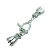 Clasps. Fashion Zinc Alloy jewelry findings. Loop:42x18mm. Bar:32x22mm. Sold by KG