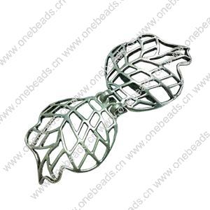 Clasps. Fashion Zinc Alloy jewelry findings. 75x31mm Sold by KG