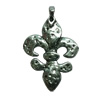 Pendant. Fashion Zinc Alloy jewelry findings. Anchor 35x23mm. Sold by Bag
