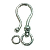 Clasps. Fashion Zinc Alloy jewelry findings. 37x18mm. Sold by KG
