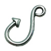 Clasps. Fashion Zinc Alloy jewelry findings. 29x17mm. Sold by KG
