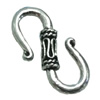 Clasps. Fashion Zinc Alloy jewelry findings. 24x12mm. Sold by KG
