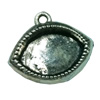 Pendant. Fashion Zinc Alloy jewelry findings. Eye 18x20mm. Sold by Bag
