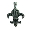 Pendant. Fashion Zinc Alloy jewelry findings. Anchor 52x36mm. Sold by PC