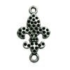 Connector. Fashion Zinc Alloy jewelry findings. Anchor 30x18mm. Sold by Bag
