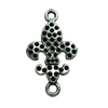 Connector. Fashion Zinc Alloy jewelry findings. Anchor 30x18mm. Sold by Bag