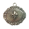 Pendant. Fashion Zinc Alloy jewelry findings.Anchor 35x38mm. Sold by Bag
